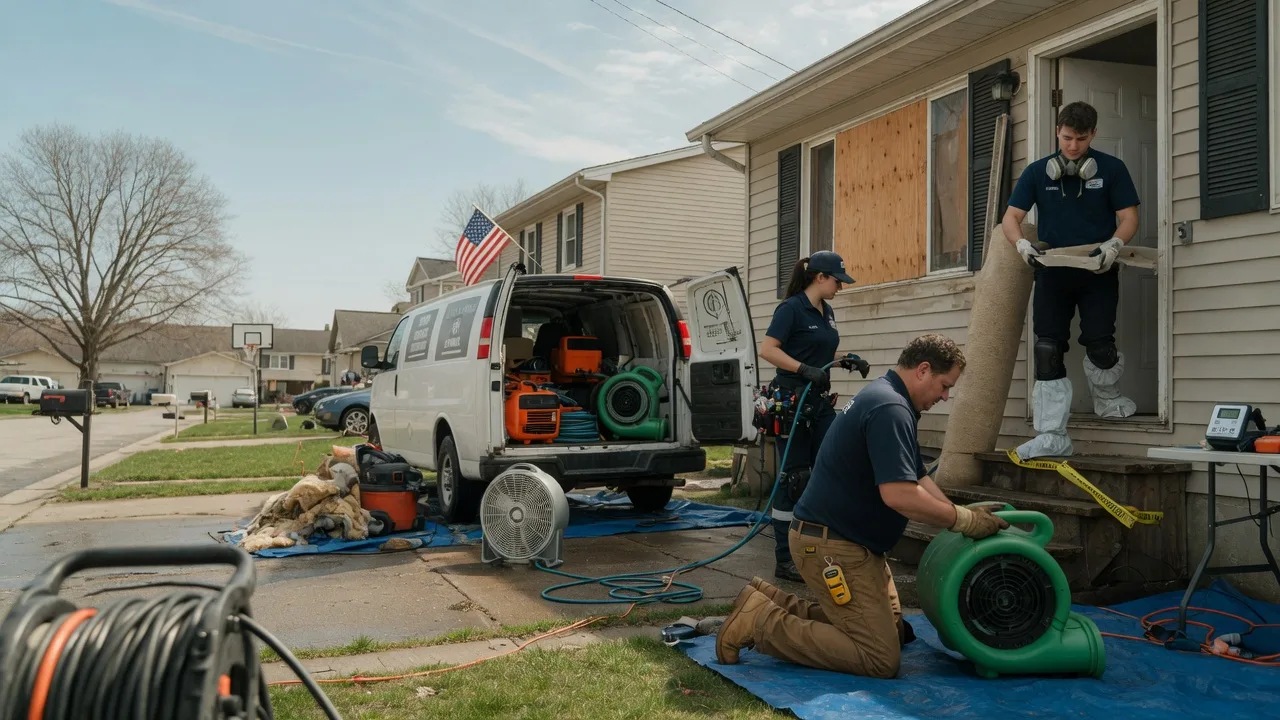 Water Damage Restoration in Geneva, IN near me